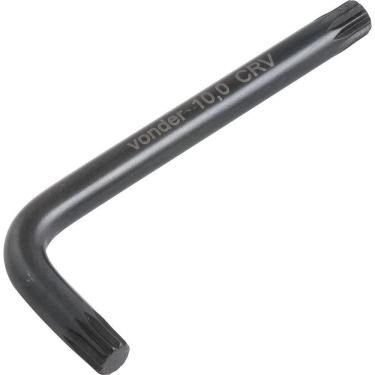 Imagem de Chave Multidentada 12mm Tipo L Curta Cromo Vanádio - Vonder