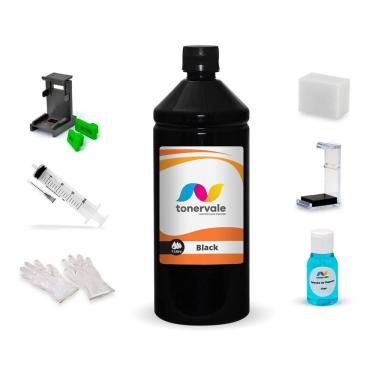 Imagem de Tinta Para Impressora 60XL 122XL 901XL 60 901 122 Black 1 Litro Platinum