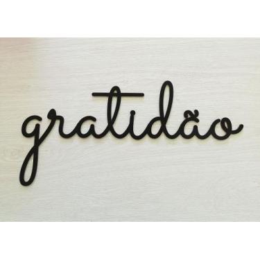 Imagem de Lettering Gratidão - Kiarte