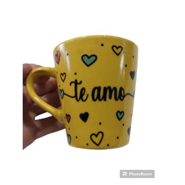 Imagem de Conjunto de xícaras de porcelana - Celia Variedades 