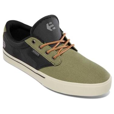 Imagem de Etnies Jameson 2 ECO Tênis de skate masculino, Verde-oliva/cinza/preto, 6