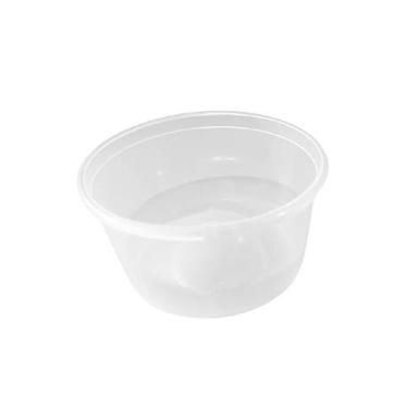 Imagem de Kit 160 Potes PP Com Tampa Lacre BrasilPack Para Freezer Microondas