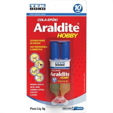 Imagem de Araldite Tekbond Hobby E ''Seringa'' 6 Gramas 10 Minutos - TEK BOND