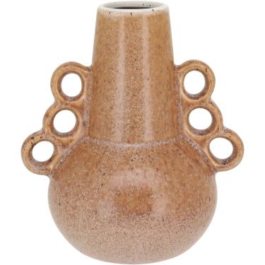 Imagem de Vaso Cerâmica 19x17x17cm Bege