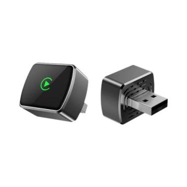 Imagem de Adaptador Universal Sem Fio CarPlay Android Auto 2025 Conexão Intelige