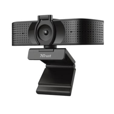 Imagem de Webcam Trust Teza 4K Ultra HD com Tripé, Microfones Duplos, Filtro de 