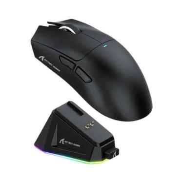 Imagem de Mouse Gamer Ultra-Leve Hot Attack Shark X11 Bluetooth Com Modo Triplo 