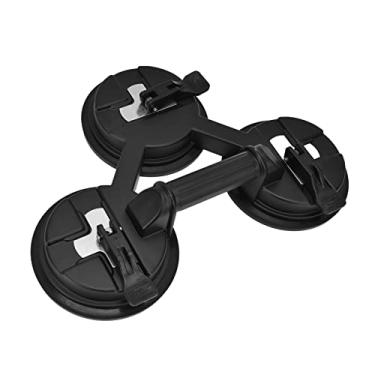 Imagem de Elevador de vidro, 250kg, ventosa horizontal, alça de liga de alumínio, alça de três garras para vidro para madeira para azulejos