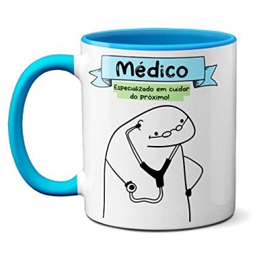 Imagem de Caneca Médico 6 Anos Estudando Para Estudar a Vida Toda (Azul)