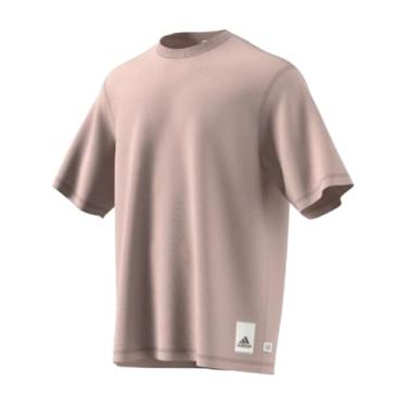 Imagem de adidas Camiseta masculina para relaxar, Wonder Taupe, X-Small