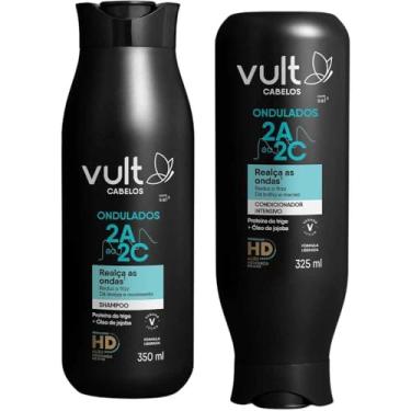 Imagem de Kit Vult Shampoo 350ml e Condicionador 325ml Cabelos Ondulados