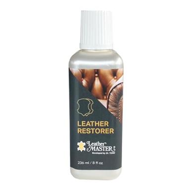 Imagem de Leather Master - Restaurador de couro | Kit de reparo de couro marrom para móveis | Reparo de arranhões de couro | Recolorir e restaurar sofás de couro e mais