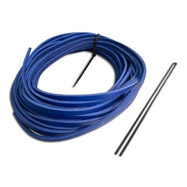 Imagem de Rawlings | Pacote de luva de re-cadarço | Beisebol/softbol | Cadarços padrão de 0,9 cm x 182 cm com ferramenta | Azul