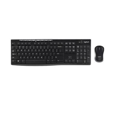 Imagem de Combo Teclado E Mouse Sem Fio Logitech MK220 Original Full