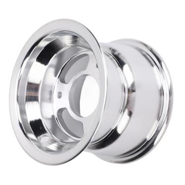Imagem de Aro de Roda ATV de 6 Polegadas para Carrinho de Karts, Aro de Roda de Substituição de Pneu ATV de Liga de Alumínio à Prova de Ferrugem de Alta Resistência para ATV, Cortador de