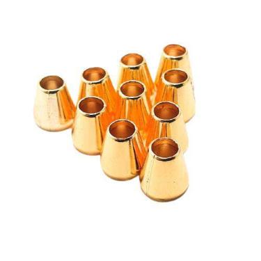Imagem de Terminal cone dourado para biquíni 10 unidades - Personalize Online 