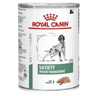 Imagem de Ração Royal Canin Lata Canine Veterinary Diet Satiety Support Wet para