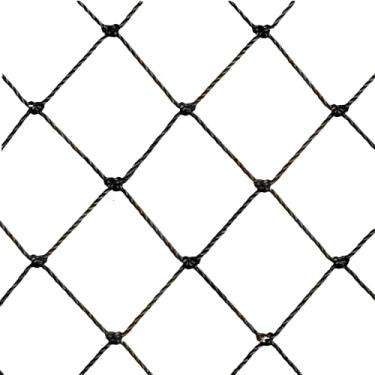 Imagem de Kit Rede Tela Proteção Crianças Gatos Sacada 1,20x1,20 (Preto)