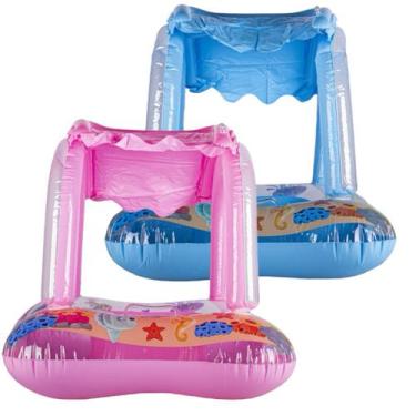 Imagem de Boia Com Cobertura Infantil Boia Com Proteção UV Solar bote - DM.ECOM,