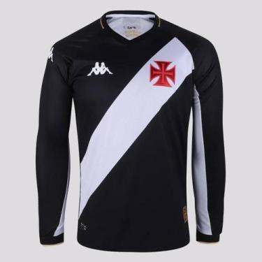 Imagem de Camisa Kappa Vasco I 2023 Manga Longa, P