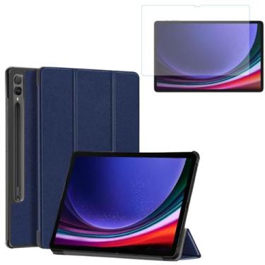 Imagem de Capa Case material sintético + vidro Tablet S9 FE+ 12.4 - Marca Compat