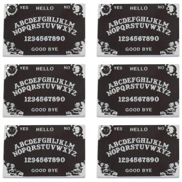 Imagem de SUNNYCLUE 1 CAIXA 10 PEÇAS Amuletos de Adivinhação de Resina Magia Preto Gótico Ouijas Tabuleiro Planchette Mensagem Metafísica Berloques de Tarô para Fazer Joias Brincos Faça Você Mesmo Brincos