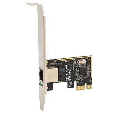 Imagem de Placa de Rede PCIE Gigabit de 10/100/1000 Mbps RJ45 LAN Adaptador Ethernet PCIE para 10 e Mac OS X 10.7
