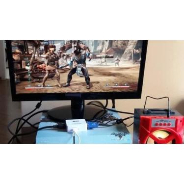 Imagem de Adaptador Conversor Hdmi Para Vga Ps4 Xbox Pc Monitor Vga - Loja Do Sm