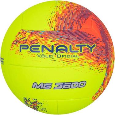 Imagem de Bola penalty mg 3600 volei 521321 verde azul, UN