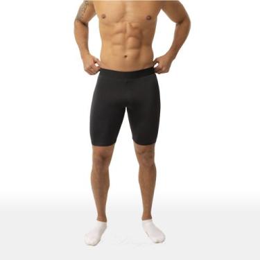 Imagem de Bermuda Térmica Short Segunda Pele Uv 50 Treino Academia - Use.D, Pret