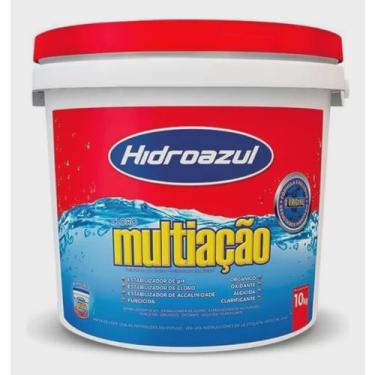 Imagem de Cloro para Piscina Multiação Hidroazul 8 em 1 - 10kg