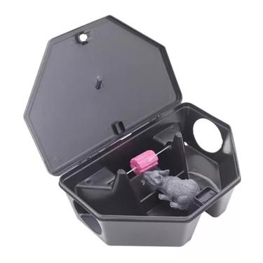 Imagem de Porta Iscas Com Chave Para Ratos Quimiagri