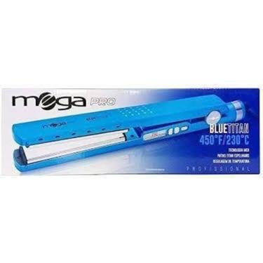 Imagem de Chapinha Prancha de Cabelo Profissional Blue Titan 450 F 220v - Mega, 