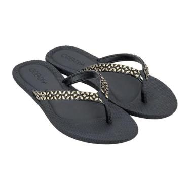 Imagem de Sandália Rasteira Grendha Todo Dia Brilhante