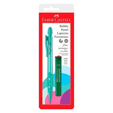 Imagem de Faber-Castell, Lapiseira Bubble Pastel 0.5mm, Verde Água, com Grafite