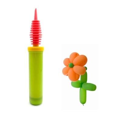 Imagem de BIDEX Balloon Pump Handheld Two-Way Dual Action, Air Pump Portable Manual Balloon Inflator Pump, Double Action Balloon Pump, Hand Blower Air Pumper for Balloons, Inflatable Cushions, Toys, Gifts,Green