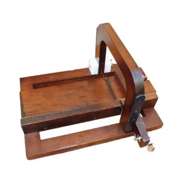 Imagem de UGPLM Cortador de sabonete de madeira, cortador de arame, grande, profissional, ajustável, de pão de sabão, ferramenta de corte para pão, arte, artesanato,