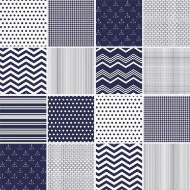 Imagem de Papel de Parede Adesivo Azulejo Geométrico 0,58x3,00M - Adesivo BR