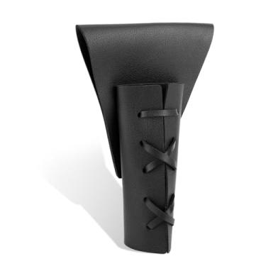 Imagem de NQEUEPN Coldre De Adaga, Bainha Couro Estilo Medieval, Ajustável Espada, Suporte Coxa Para Fantasia, Cosplay, Acessórios Renascentistas