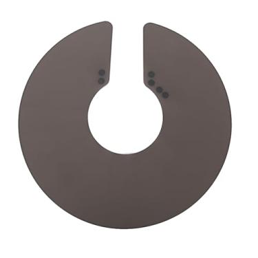 Imagem de Shop de barbeiro profissional Silicone Cabelo Cabo Cabo Capa de cabeleireiro impermeável Shawling Hair non stick Fácil Limpo portátil leve para estilistas de salão azul roxo preto (Preto)