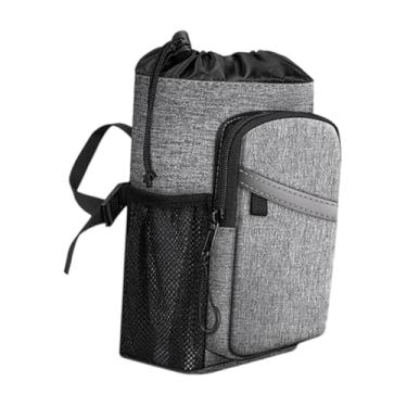 Imagem de KiBcsLic Bolsa de bengala leve com fácil acesso e suporte para bebidas, bolsa com zíper para muletas para adultos e homens