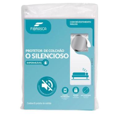 Imagem de Protetor De Colchão Impermeável Casal Fibrasca O Silencioso