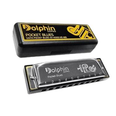 Imagem de Gaita  BLUE de 20 VOZES DO ABS - DOLPHIN