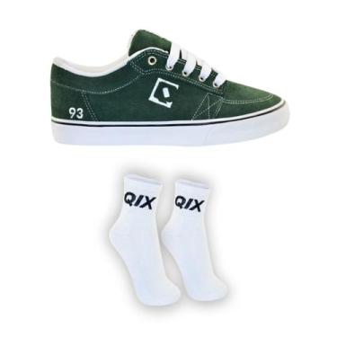 Imagem de KIT Tênis QIX Ninety Three e MEIA QIX Vulcan Conforto Baixo Básico, 41