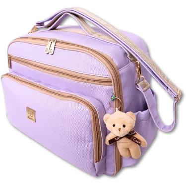 Imagem de Bolsa Mala Maternidade Grande Bebe Enxoval Menino Menina