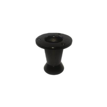 Imagem de Pé Regulável para Móveis 60mm (300kg) Alumínio Preto Metali
