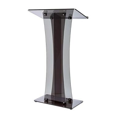 Imagem de Podiums Suporte de pódio acrílico púlpitos para palestras de pódio para igrejas, restaurantes, casamentos, escritórios e salas de aula