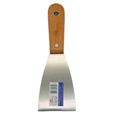 Imagem de ESPATULA COMPEL ACO INOX CABO MADEIRA 60mm - COPEL
