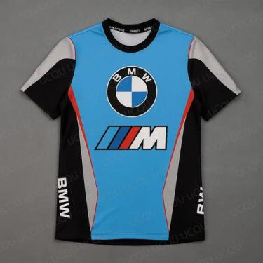 Imagem de Camiseta Toprak Razgatlioglu SBK Racing BMW Moto, Respirável, Para Ent
