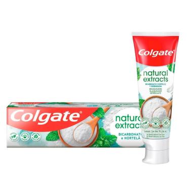 Imagem de Creme Dental Colgate Natural Extracts Bicarbonato & Hortelã 90g